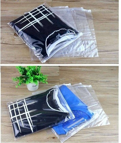 sacos zip lock de plástico roupa
