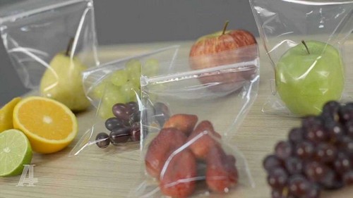 Sacos Zip para Alimento em Plástico