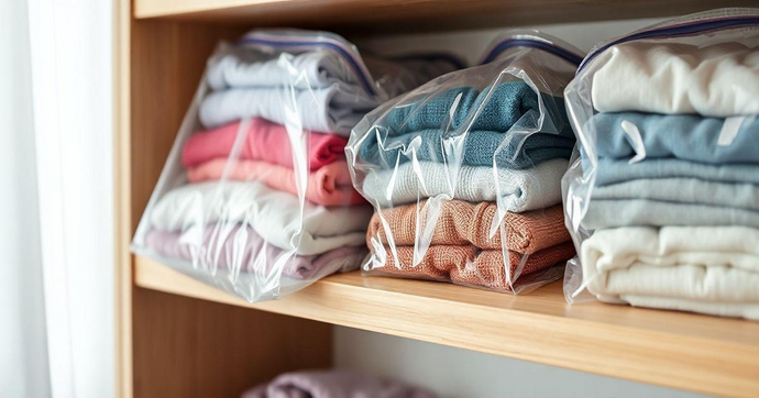 Saco Plástico Zip para Roupas: Praticidade e Proteção