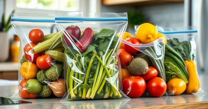 Saco zip para alimentos: a solução prática para conservar seus alimentos frescos