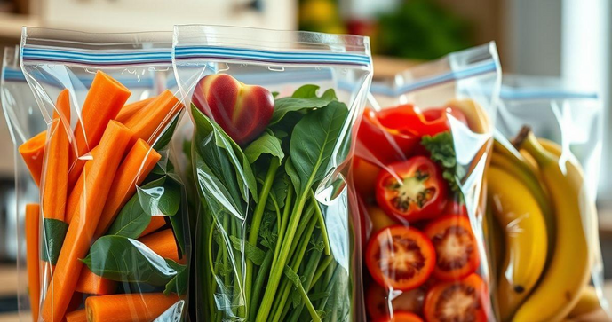 Saco Zip para Alimentos: Praticidade e Organização