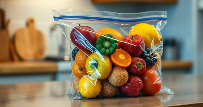 Pacote Zip Lock é a Solução Prática para Armazenamento e Conservação de Alimentos