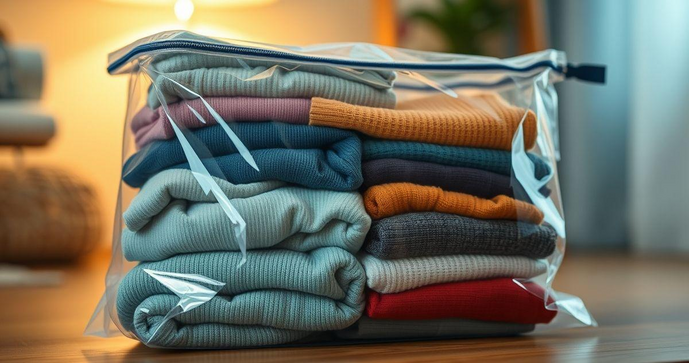 Saco plástico zip para roupas: a solução ideal para organização e proteção