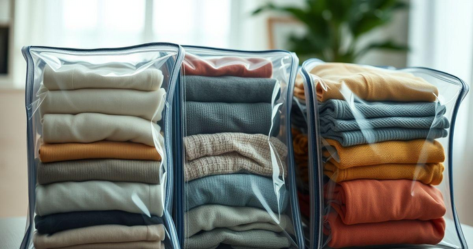 Saco plástico zip para roupas: Praticidade e Organização