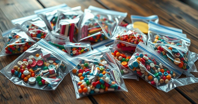 Saquinho plástico zip lock: a solução prática para organização e armazenamento