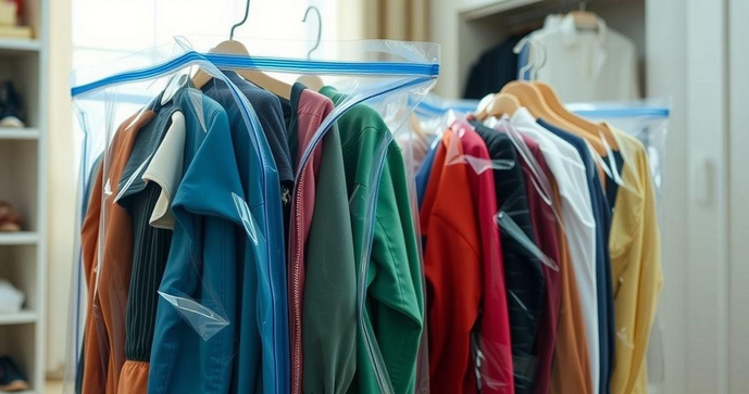 Saco plástico zip para roupas: descubra as vantagens e aplicações