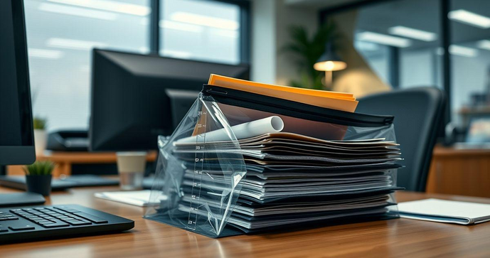 Como Escolher Sacos Zip para Documentos Empresariais e Organizar Seu Escritório