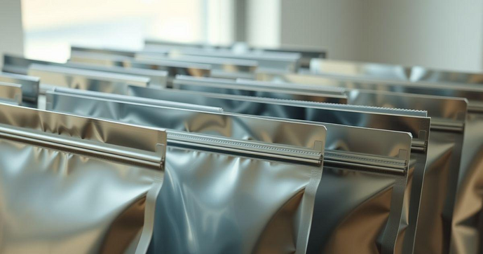 Sacos Metalizados Zip Lock para Armazenamento Seguro e Prático